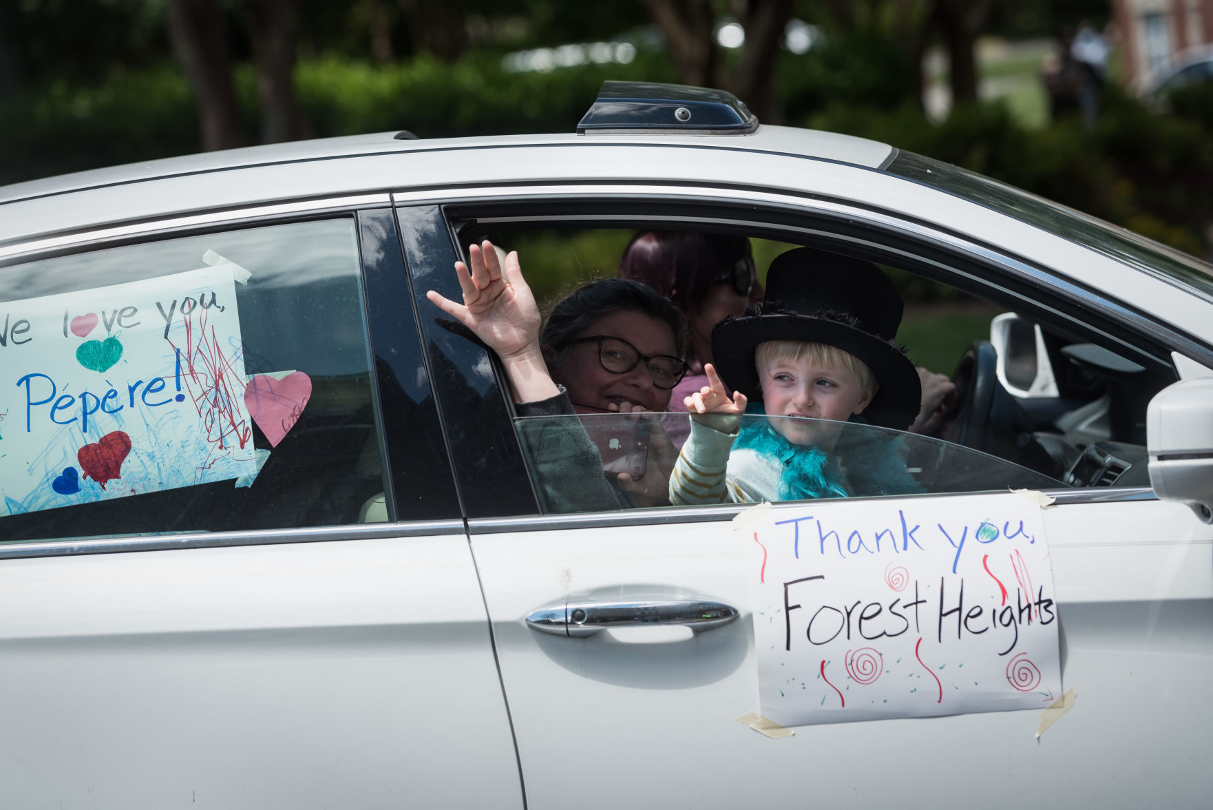 Forest Heights Senior Living Parade during COVID19